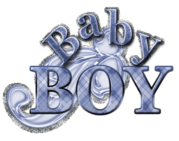 Blessed With Baby Boy Sticker - Blessed With Baby Boy Stickers