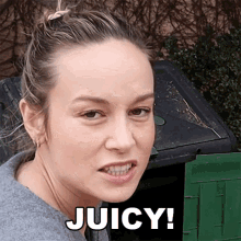 Juicy Brie Larson GIF