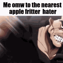 Apple Fritter Omw GIF - Apple Fritter Omw Hater GIFs