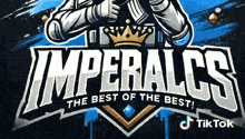 a logo that says imperialcs the best of the best on it