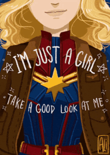 Marvel Captain GIF - Marvel Captain Girlpower GIFs