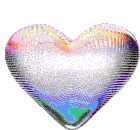 Discoheart Love Sticker - Discoheart Heart Love Stickers