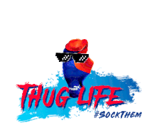 Thug Life Cool Sticker - Thug Life Cool Gangsta Stickers