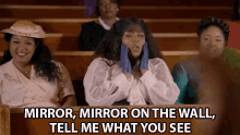 Mirror Mirror Tell Me GIF - Mirror Mirror Tell Me What You See GIFs