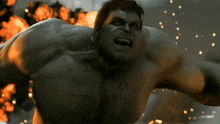 a picture of a hulk with the name izuniy on the bottom right