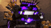 a robot with the name kerobrinesfm written on it