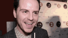 Andrew Scott Whats On Stage GIF - Andrew Scott Whats On Stage Interview GIFs