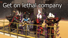Get On Lethal Company Dance GIF - Get On Lethal Company Dance Lethal Company GIFs