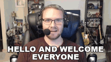 Hello And Welcome Everyone William Newberry GIF - Hello And Welcome Everyone William Newberry Goremiser GIFs