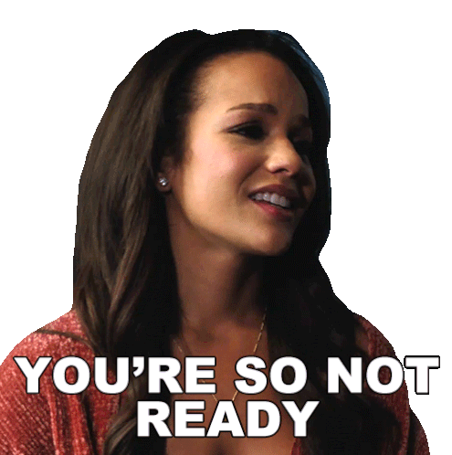 Youre So Not Ready Pamela Sticker - Youre So Not Ready Pamela Bruh Show Stickers