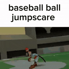 Jumps Care Baseball GIF - Jumps Care Baseball Looney Tunes GIFs
