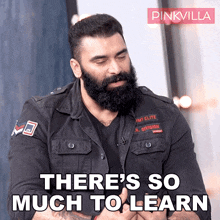 There'S So Much To Learn Nikitin Dheer GIF - There'S So Much To Learn Nikitin Dheer Pinkvilla GIFs