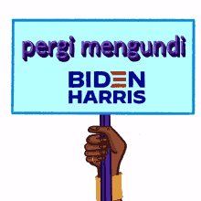 malaysia malaysian peri mengundi go vote biden harris