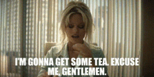 Pam And Tommy Pamela Anderson GIF - Pam And Tommy Pamela Anderson Im Gonna Get Some Tea GIFs