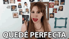 Maire Wink Quede Perfecta GIF - Maire Wink Quede Perfecta Fabulosa GIFs