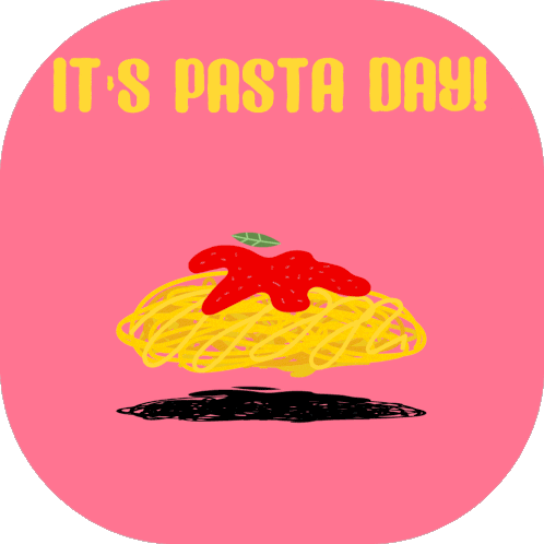 Its Pasta Day Happy Pasta Day Sticker - Its Pasta Day Happy Pasta Day Noodles Stickers