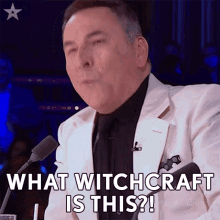 what witchcraft is this david walliams britains got talent what is this sorcery is this magic