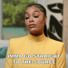 Imma Go Straight To The Source Basketball Wives Orlando GIF - Imma Go Straight To The Source Basketball Wives Orlando I'M Gonna Go Get Some Information GIFs