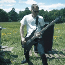 Playing The Bass Jack Caron GIF - Playing The Bass Jack Caron With Honor GIFs