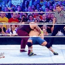 John Cena Attitude Adjustment GIF - John Cena Attitude Adjustment Bray Wyatt GIFs
