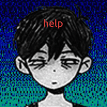 Omori Miserable GIF - Omori Miserable Help GIFs