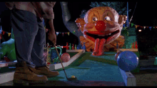 happy gilmore clown upset mad angry