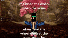a man in a top hat stands in front of a cherry blossom tree in a video game