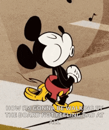 Goodmorning Mickey Mouse GIF