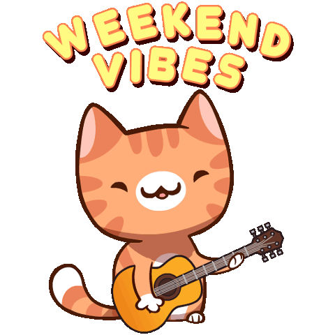 Weekend Weekend Vibes Sticker - Weekend Weekend Vibes Happy Weekend Stickers
