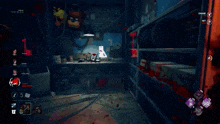 a screenshot of a video game that says test build on the top