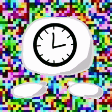Cube Runners Glitch GIF - Cube Runners Glitch Clock GIFs