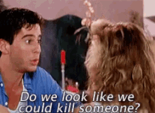 Weekend At Bernie’s GIF - Do We Look Like We Could Kill Someone Scared GIFs