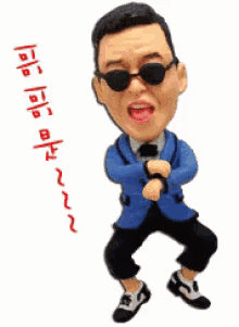 公仔 GIF - Gangnamstyle Psy Doll GIFs