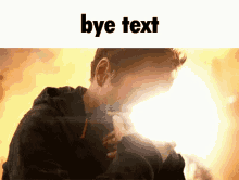 bye bye text text text101 tony stark