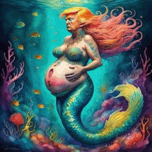 Trump Mermaid GIF - Trump Mermaid Ai Art GIFs