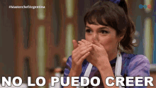 No Lo Puedo Creer Candela Vetrano GIF - No Lo Puedo Creer Candela Vetrano Master Chef Argentina GIFs