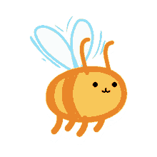 flying bee molang bee flying honeybee