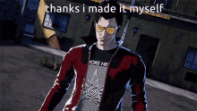 Thanks I Made It Myself Nmh3 GIF - Thanks I Made It Myself Nmh3 No More Heroes GIFs
