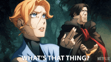 Whats That Thing Sypha Belnades GIF - Whats That Thing Sypha Belnades Castlevania GIFs