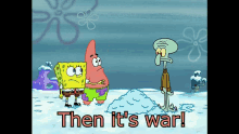 spongebob war