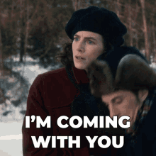 Im Coming With You Effie Newsome GIF - Im Coming With You Effie Newsome Murdoch Mysteries GIFs