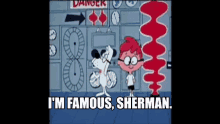 Mr Peabody Famous GIF - Mr Peabody Famous No Pictures GIFs