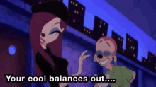 Your Cool Balances Out His Fool GIF - Your Cool Balances Out His Fool Goofy Movie GIFs