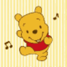 Winnie The Pooh Dancing GIF - Winnie The Pooh Dancing Party Hard GIFs