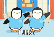 Penguin Twins GIF - Penguin Twins Brother GIFs
