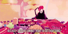 Me On Cheat Day GIF - Spirited Away No Face Eat Everything GIFs
