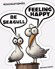 Be Seagull Happy Feeling GIF - Be Seagull Happy Feeling Happy GIFs