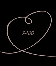 Paco Love GIF - Paco Love Heart GIFs