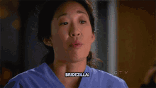 Greys Anatomy Cristina Yang GIF - Greys Anatomy Cristina Yang Bridezilla GIFs