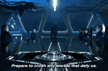 Star Wars Kylo Ren GIF - Star Wars Kylo Ren Prepare To Crush Any Worlds That Defy Us GIFs